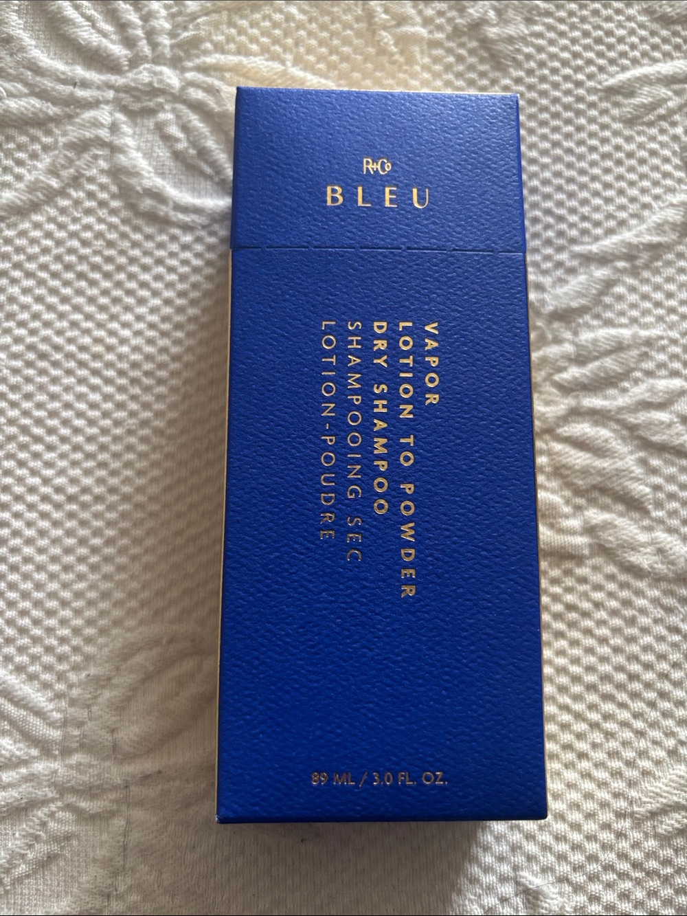 R+Co BLEU Vapor Lotion to Powder Dry Shampoo